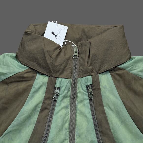 Puma x KidSuper Windbreaker Jacket Dusty Green Mens Medium - Picture 4 of 10